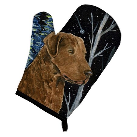 Carolines Treasures Starry Night Chesapeake Bay Retriever Oven Mitt SS8411OVMT